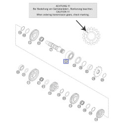 54833025000  Ball Bearing KTM EXC-250-300