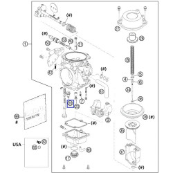 58431020000  Needle Valve KTM LC4-640 '98-'07