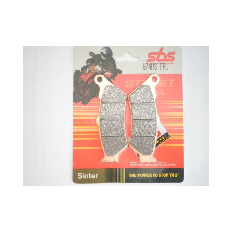 674HS  SBS Front Brake Pads Aprilia Pegaso-650