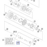 60032061244  Αντλία Συμπλέκτη Κάτω KTM LC8-950-990 RC8-1190