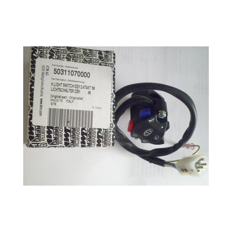 50311070000  Head Light Switch KTM EXC '00-'13 EXC-F '06-'13