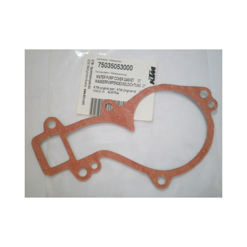 75035053000  Water Pump Cover Gasket KTM 690 
