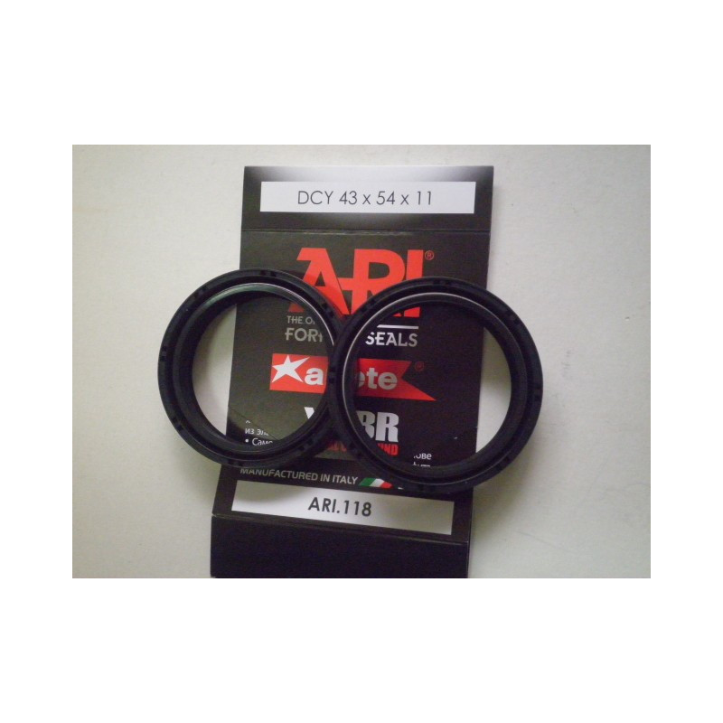 ARI118DCY  Ariete Front Fork Oil Seals Set Suzuki DL-650 V Strom