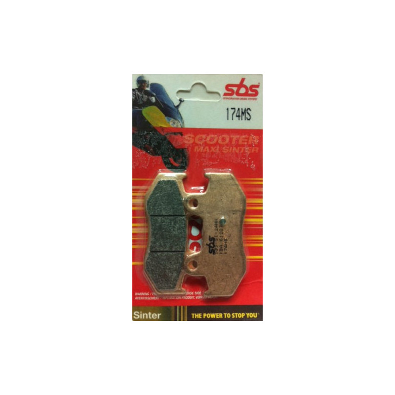 174MS  SBS Rear Brake Pads Suzuki AN-400 Burgman '01-'06