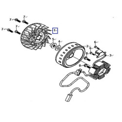 19510GY6900  Φτερωτή Βολάν SYM Symphony 150 Combiz 125