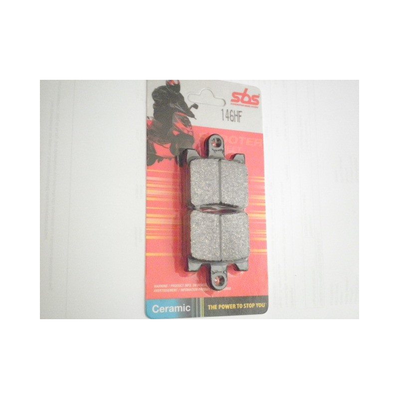 146HF  SBS Front Disc Pads Suzuki AN-250-400 Burgman '98-'06