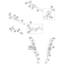 83036028144  Ελατήριο Βαλβίδας Σετ KTM EXC-400-450-520-525 '01-'07