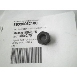 59036062100  Nut For Adjustment Screw KTM EXC 4T '00-'07 SX 4T '00-'06
