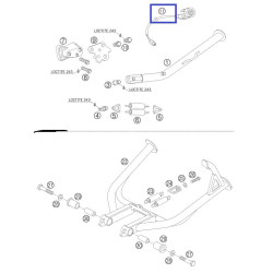 60011045000  Side Stand Switch KTM ADV-950