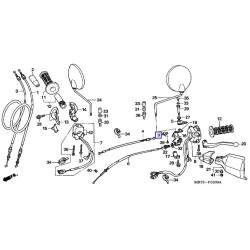 35330MK5003  Διακόπτης Συμπλέκτη Honda XL-1000V Varadero