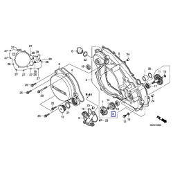 19217KRNA61  Τσιμούχα- Μηχανική Αντλίας Νερού Honda CRF-250R '12-'17 CRF-450R '13-'17
