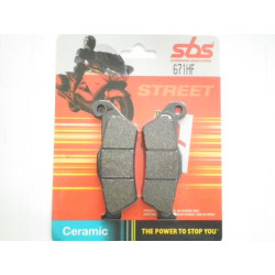 671HF   SBS Front Brake Pads Yamaha TT-600R TT-600E