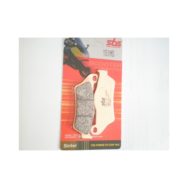 151MS  SBS Front Brake Pads Suzuki UH-125-150 Burgman