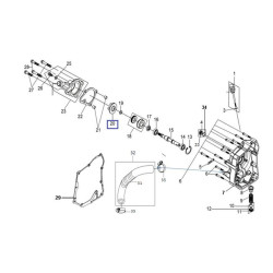 19215HLA000  Φτερωτή Αντλίας Νερού SYM Citycom 300i GTS-250-300 