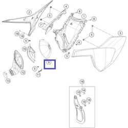 79006015000  Air Filter ΚΤΜ SX-SXF '16-'18 EXC-EXCF '17-'18