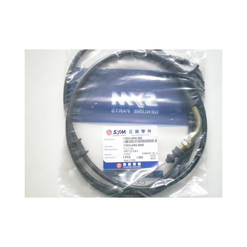 17910ARA000  Ντίζα Γκαζιού SYM Symphony-125-150 SR