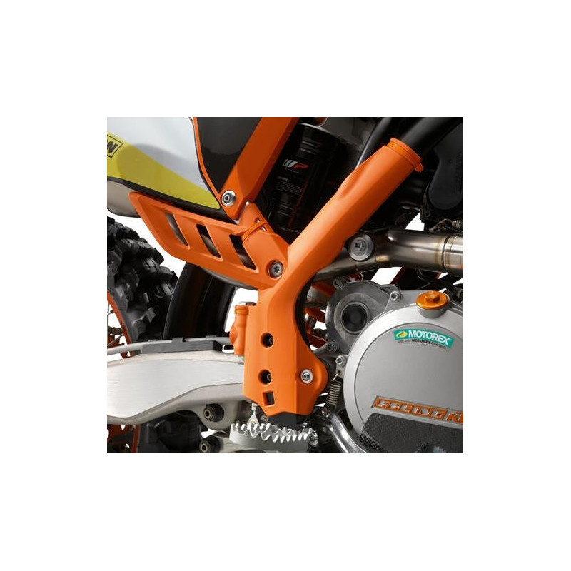 7730309410004  KTM Frame Protection Set Orange EXC-SX '07-'11