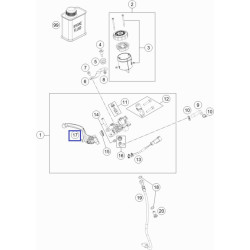 6101300200030  Μανέτα Φρένου KTM Superduke 1290 '14-'18
