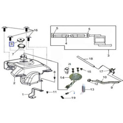 17620P6A000  Τάπα Ρεζερβουάρ SYM HD-125-200 HD2-125-200