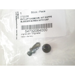54732064000  Bleeder Screw With Cap KTM Duke 690 '08-'15 EXC-450 '03-'07