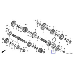 91207MBB003  Τσιμούχα Αξονα Γραναζιού Honda XL-1000V Varadero