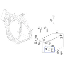 78003023080  Side Stand Bushing KTM EXC '08-'18