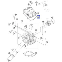 78036053100 Valve Cover Gasket KTM EXC-400-450-500-530 '08-'16