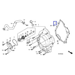 11394KTW901  Φλάντζα Καπακιού Βολάν Honda SH-300 