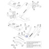 60036102000  Tensioner Rail Cpl. Rear KTM LC8 ADV-950-990