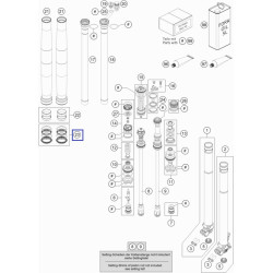 R14046  Repair Kit 4860 Pack KTM EXC-F '17-'18 SX-F '16-'18