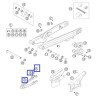50304066110  Chain Sliding Protection Cpl. KTM EXC/SX '99-'07