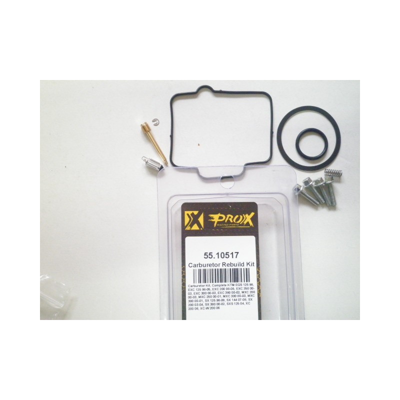 55-10517  PROX Κιτ Επισκευής Καρμπυρατέρ KTM EXC-125-200 '98-'06  SX-125 '98-'08