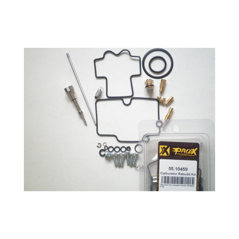 55-10459  PROX Carburetor Rebuild Kit Honda CRF-450R '07-'08