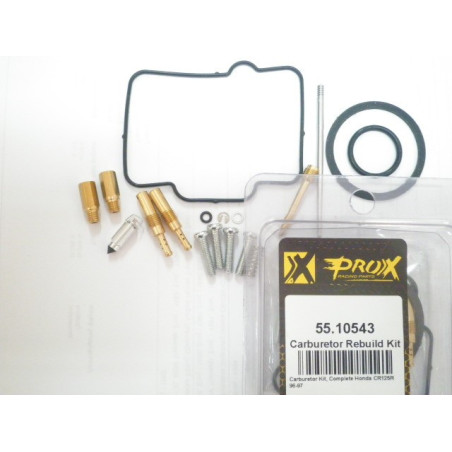 55-10543  PROX Carburetor Rebuild Kit Honda CR-125 '96-'97