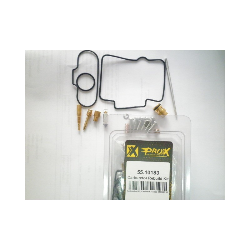 55-10183  PROX Carburetor Rebuild Kit Honda CR-125 '02