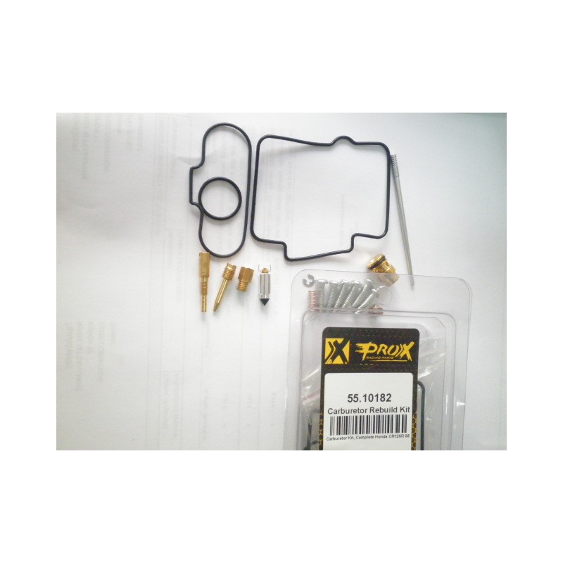 55-10182  PROX Carburetor Rebuild Kit Honda CR-125 '03