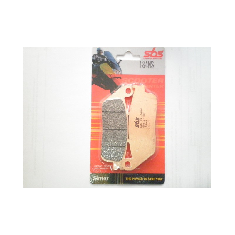 184MS  SBS Rear Brake Pads Honda FJS-600 Silverwing