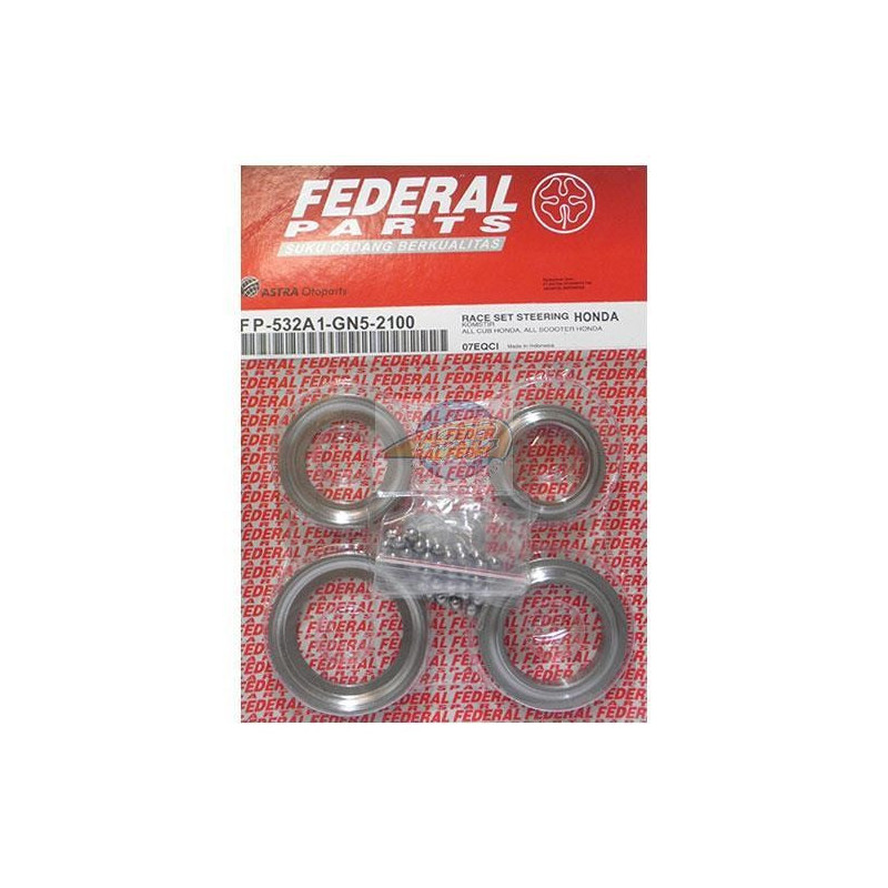 551-01-050   Ρουλεμάν Λαιμού Τιμονιού Σετ Honda ANF-125 Innova 