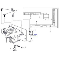 37800HHA000  Fuel Level SYM HD-200 '04-'07
