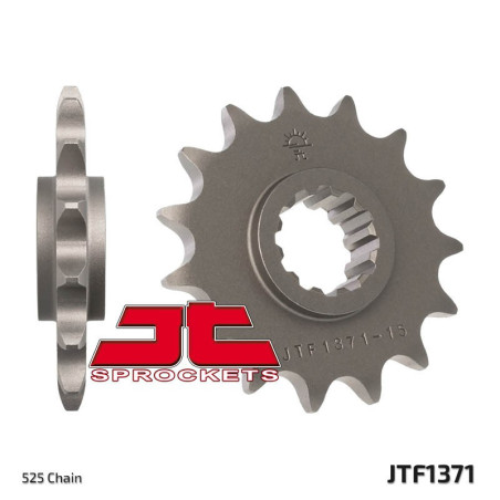 JTF1371.15   JT Front Sprocket Honda CB-600 Hornet '98-'06