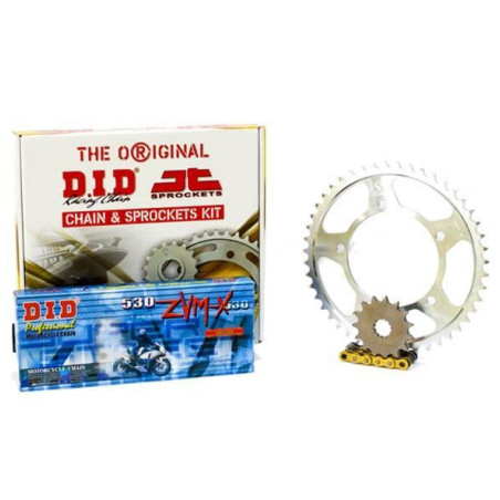 DIDZVMGCBR1100  D.I.D ZVM-X Gold Drive Chain Set Honda CBR-1100XX Blackbird