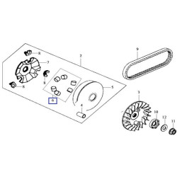 22121HHA000A  Transmission Rolls SYM HD-200 HD2-200