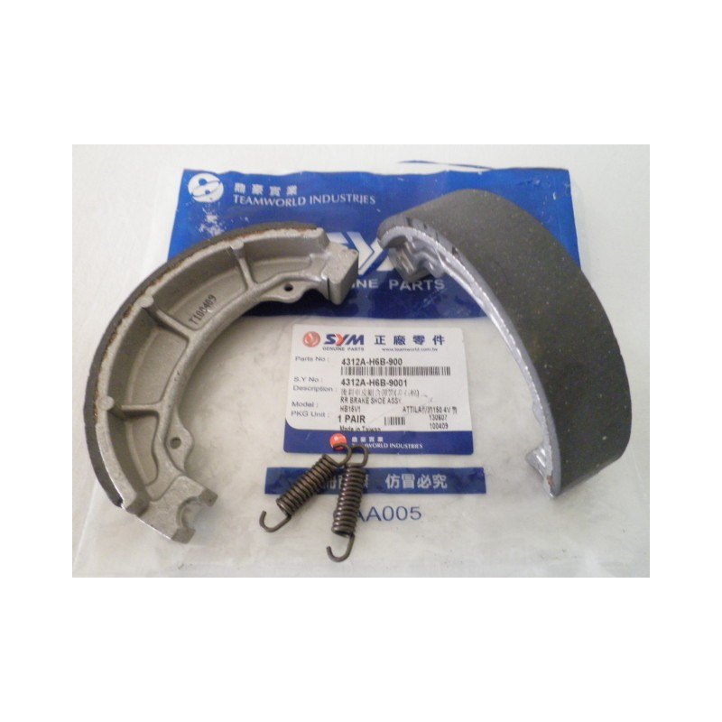 4312AH6B900 Sym Rear Brake Shoes VS-125/150