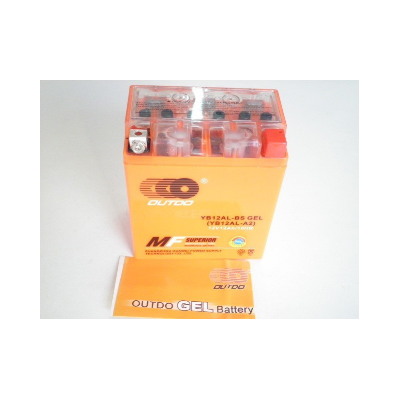 YB12ALA  Μπαταρία Gel YB12AL-A Aprilia Pegaso-650