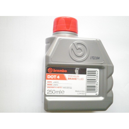 BRL04002  BREMBO Υγρά Φρένων DOT4 250ml 