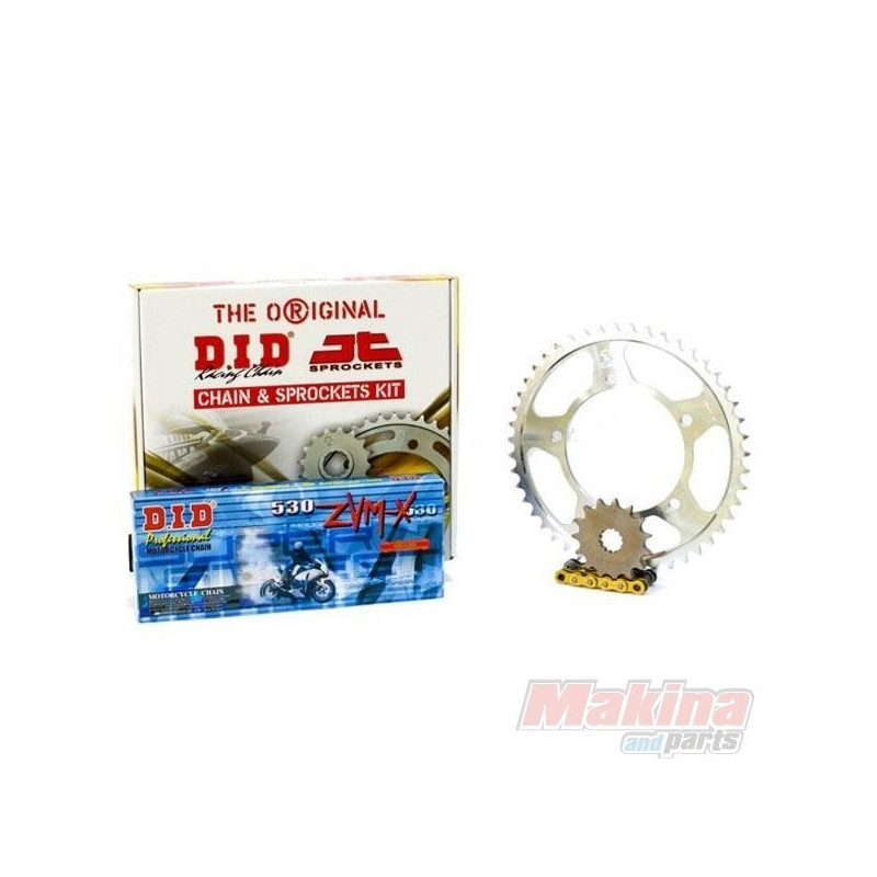 DIDZVMGSV1000  D.I.D ZVM-X Gold  Drive Chain Set Suzuki SV-1000
