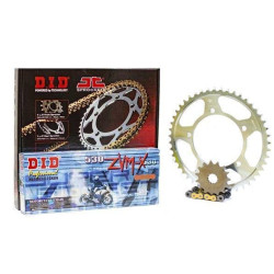 DIDZVMGGSXR13002 D.I.D ZVM-X Gold Drive Chain Set Suzuki GSXR-1300 Hayabusa '08-'18