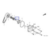 19210MBB000  Impeller Comp., Water Pump Honda XL-1000V Varadero