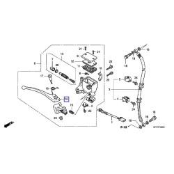 53175GFMB20  Right Hand Front Brake Lever Honda NHX-110i Lead '08-'09