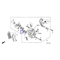 06451GE2405  Seal Set Piston  Brake Honda CBF-600 ANF-125